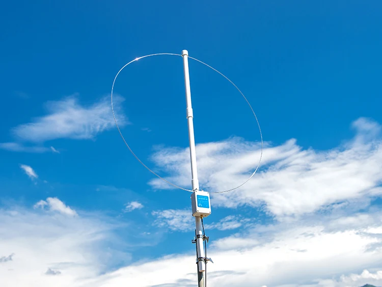 

Latest Y-200A Active Loop Antenna Short Wave Receiving Antenna 100KHz-180MHz with/without Battery for SDR Radio