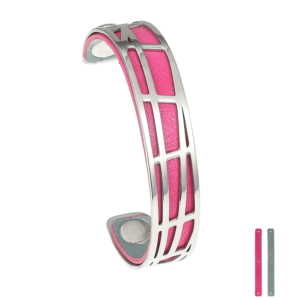 Legenstar 14 мм браслет и браслет Argent Pulseiras полые из нержавеющей стали жоржет манжеты браслеты и браслет Bijoux Manchette браслет