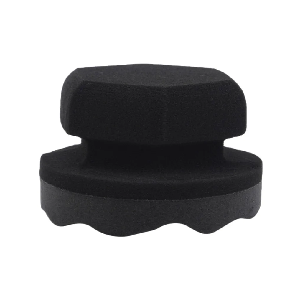 Polishing Pad Tire Contour Dressing Applicator Pads Gloss Shine Color Polishing Sponge Detail Cleaning car seat leather cleaner