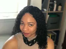 Mechones de pelo humano Remy con Perla Negra y ondas profundas, mechones de 30 pulgadas con cierre, 3 mechones