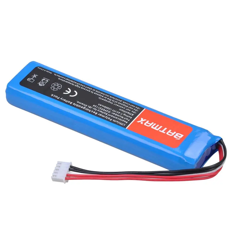Bateria para Jbl Ferramentas de Instalação Batmax Xtreme Alto-falante Incluem Gratuita 12000mah Gsp0931134 - Image 4