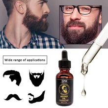 30 мл, мужское масло для бороды, укрепляющее, утолщенное, для роста бороды, растение, эфирное масло, блеск, продукты для роста бороды, питательный уход, TSLM1