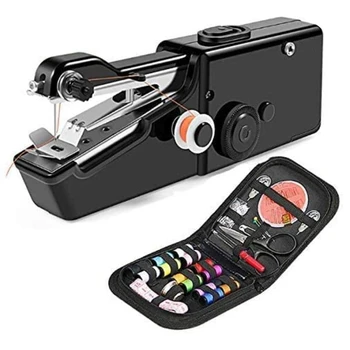 

Handheld Sewing Machine Electric Mini Sewing Tools Most Effective Lazy Sewing Tools with Sewing Kit ,28 Sewing Supplies