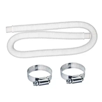 

1.25" Swimming Pool Accessory Hose Pipe x 1.5m with 2pcs Stainless Steel Clamps