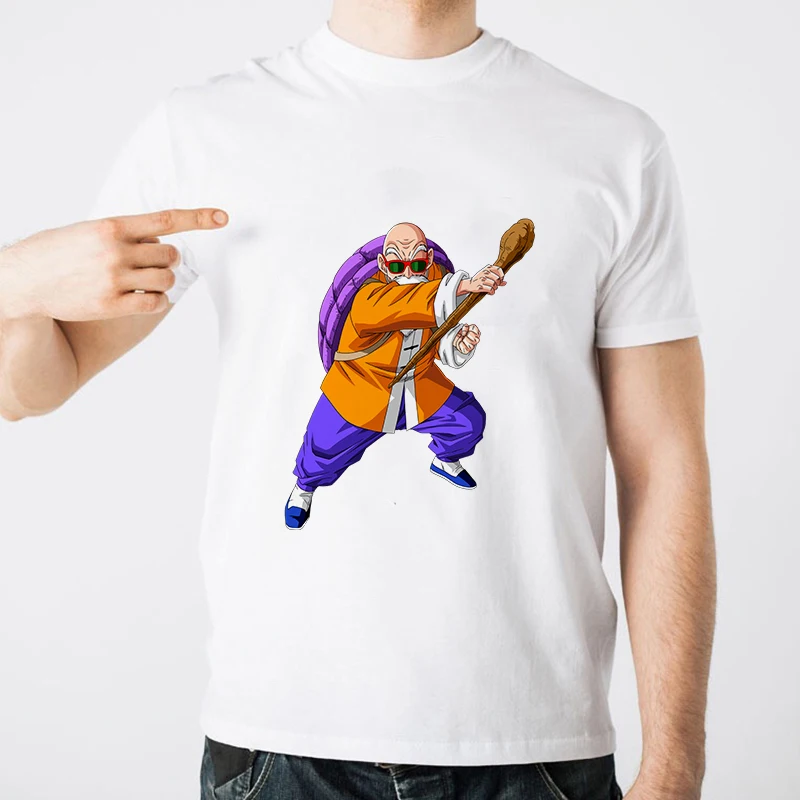 Эффектная Мужская футболка с Драконий жемчуг Z Goku, Высококачественная Спортивная модная повседневная брендовая одежда Harajuku, забавные объемные футболки с аниме