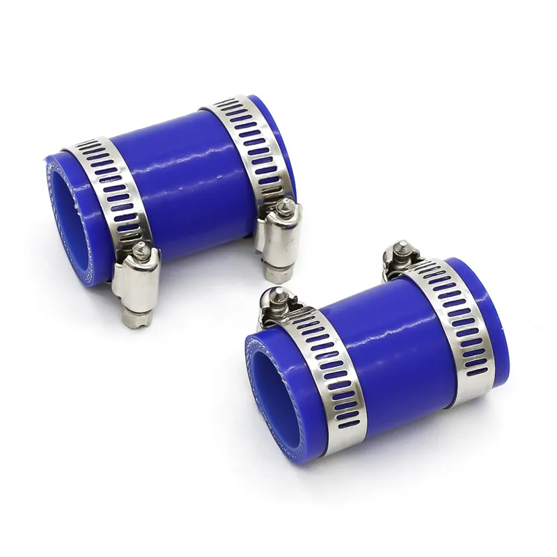2PackExhaustPipeClampsBlueFitForYamahaBanshee1987-2006,FactoryDGFMFToomeyPCProCircuitpipes-AliExpress201355758
