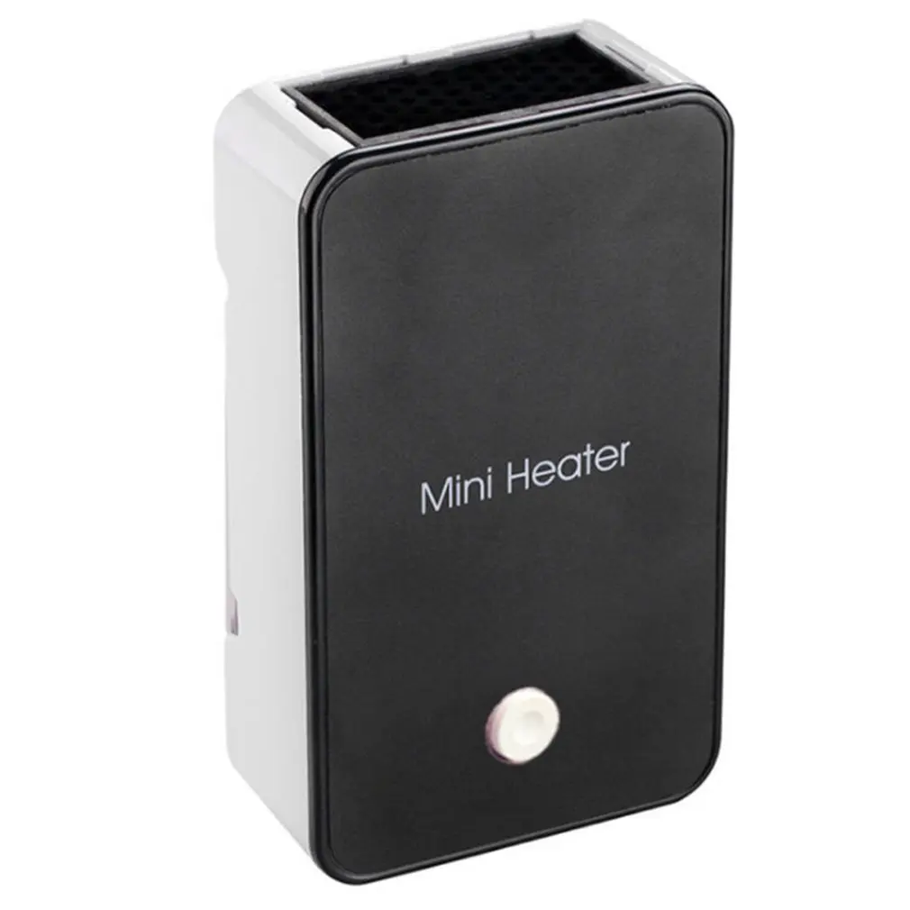 

Mini Desk Fan Portable Desktop Winter Warm Space Electric Heater Thermostat Fan For Bedroom Office Home 220V US Plug
