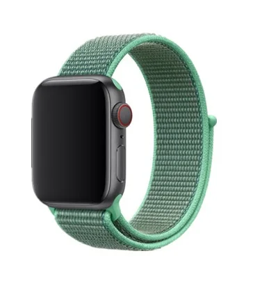 Nylon Strap For apple watch 5 4 band 44mm/40mm pulseira apple watch 42mm/38mm iwatch series 5/4/3/2 Colorful connector watchband - Цвет ремешка: 11