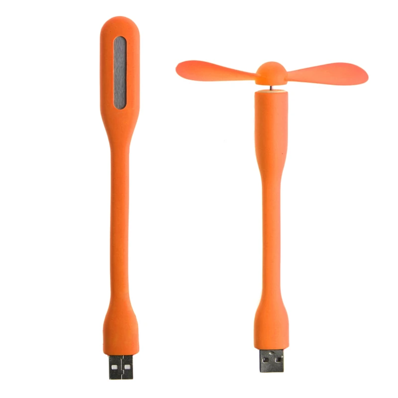 

Flexible USB Fan USB LED Light Lamp For MacBook Laptop Notebook PC Power Bank Drop Ship Support