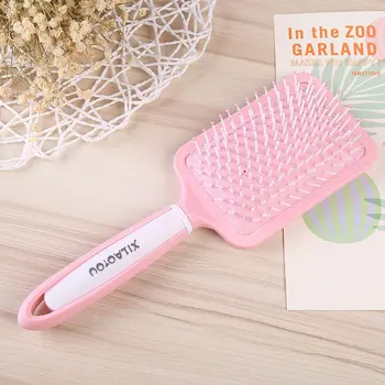 

2018 new airbag large plate comb hair comb plastic nylon silk massage comb beauty tools factory direct wholesale