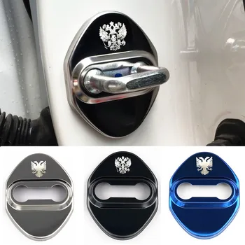 

Door Lock Cover stainless steel case for HONDA Civic Accord Crv Fit Hrv Russian Eagle assessories car styling