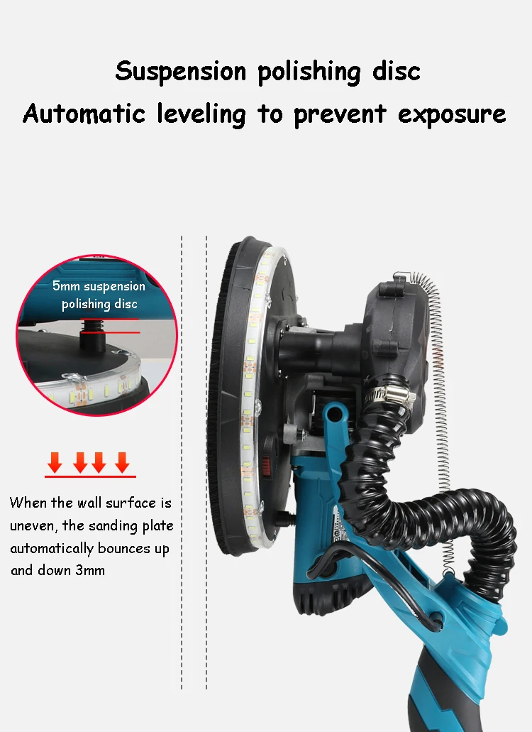 Шлифовальная машина для стен без пыли самовсасывающая шпатлевка для стен шлифовальная машина для стен матовая шлифовальная машина