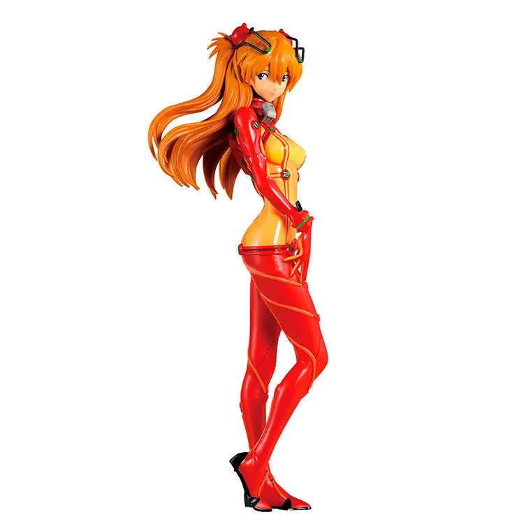 

Original EVA Asuka Langley Soryu 62155 Anime Action Figure Toys PVC ABS Model 22cm Collectible Figurine Statue Blindfold One Eye