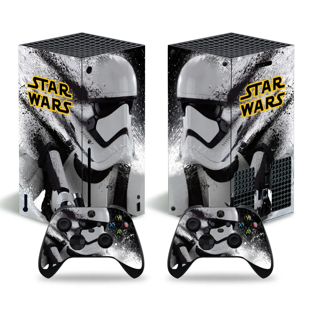 Star Wars Darth Vader Skin Sticker Decal Cover for Xbox Series X Console and 2 Controllers Xbox Series X Skin Sticker Vinyl 