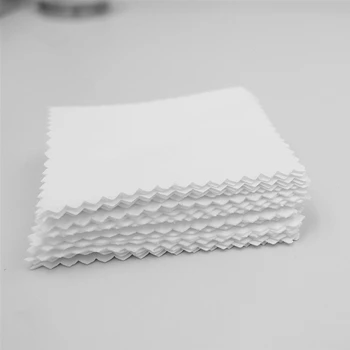 10pcs 50pcs 100pcs 8x8cm Clean Cleaning Cloth Polishing Cloth For Jewelry Anti Tarnish Polishing jewelry tool