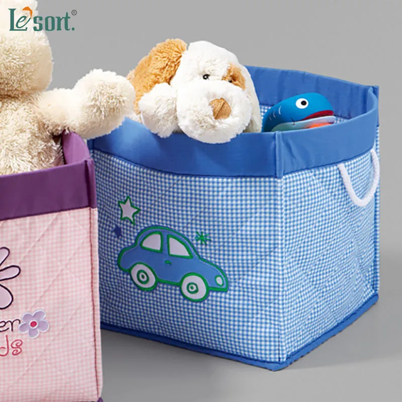 

Canvas Children's Toy Storage Box Wardrobe Drawer Storage Storage Box Foldable Toy Storage organizers storage bag