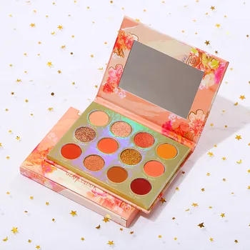 

Beauty Glazed 12 Color Eyeshadow Palette Sweet Talk Eye Shadow Pallete Shimmer Matte Earth Color Makeup Palette Cosmetic