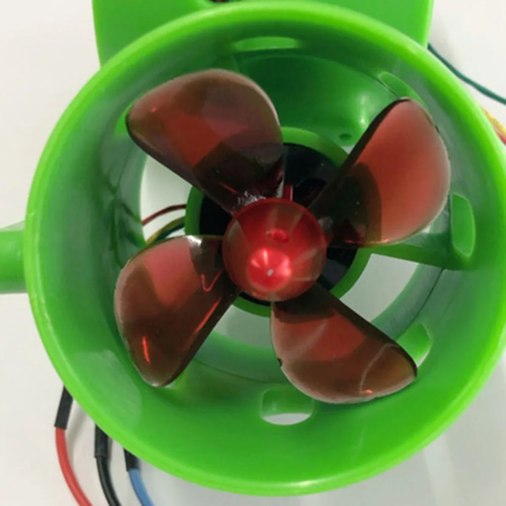 12-24V 20A бесщеточный двигатель 4 лезвия подводный двигатель RC приманка лодка аксессуар пластик RC лодка аксессуары Высокая производительность