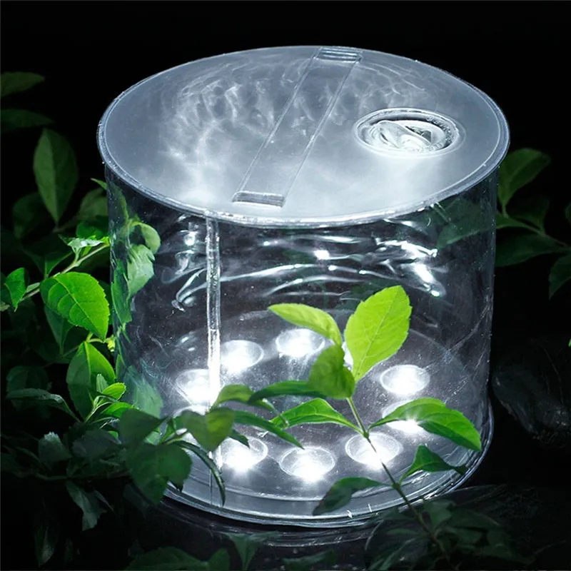 

Waterproof Inflatable Solar Light Portable Foldable Camping Lamp Outdoor LED Emergency Lantern for Camping Hiking Travelling