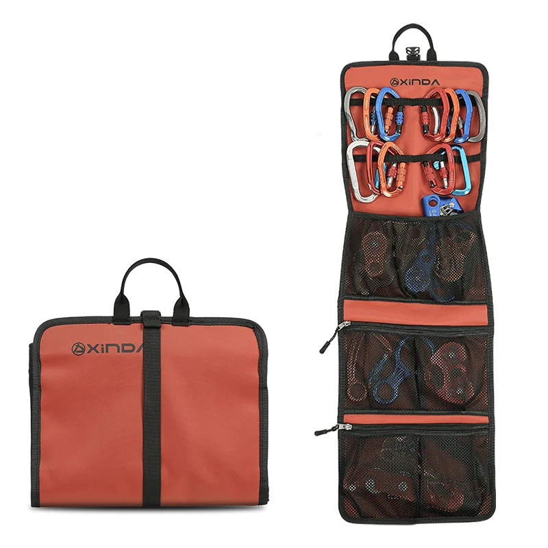 

Climbing Equipment Storage Bag Main Lock Fast Hanging Parts Bundle with Bundled Scratch-resistant Portable Equipment Package