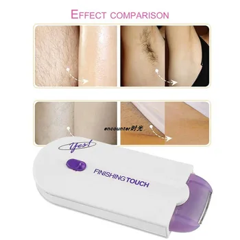 

2 In 1 Electric Epilator Blu-ray Induction Shaving Machine for Ladies USB Recharing Intant Painless Epilator Women Hair Removal