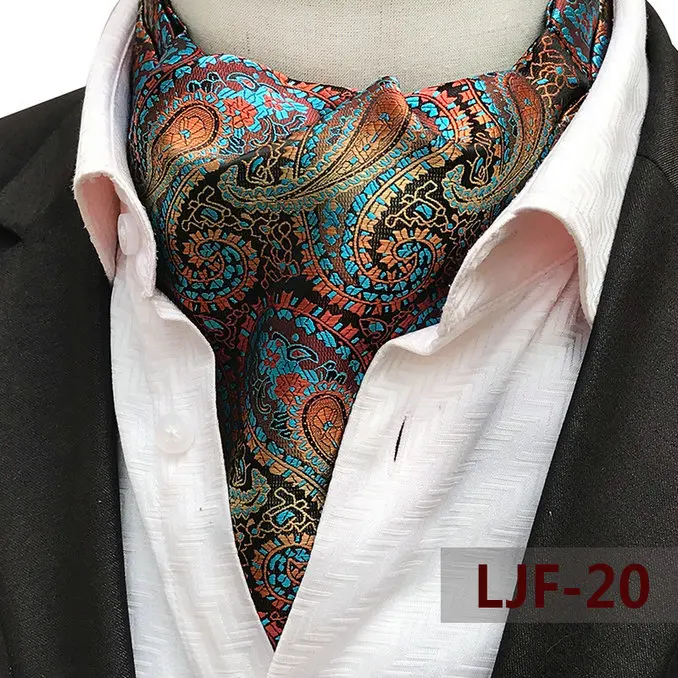 1 Piece Necktie Элегантный мужской галстук из полиэстера и шелка с цветочным узором, британский жаккардовый переплетенный галстук жениха на шее, деловой Свадебный галстук - Цвет: 1 Piece Necktie