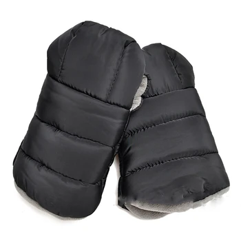 

Warm muffs 212,Wind and Water-Resistant Stroller Gloves with Universal Fit,Best for Freezing Winter Conditions,(Black,One Size,S