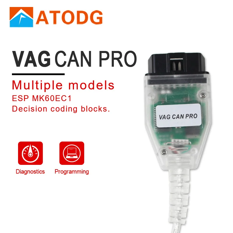 2020 для VAG CAN PRO BUS + UDS K Line версия 5.5.1 V5.5.1 с FTDI FT245RL лучше чем и ODIS| |