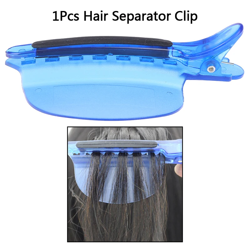 1 шт./лот зажимы для быстрого и легкого наращивания волос с перьями, легко/быстро разделяющие зажимы синего цвета
