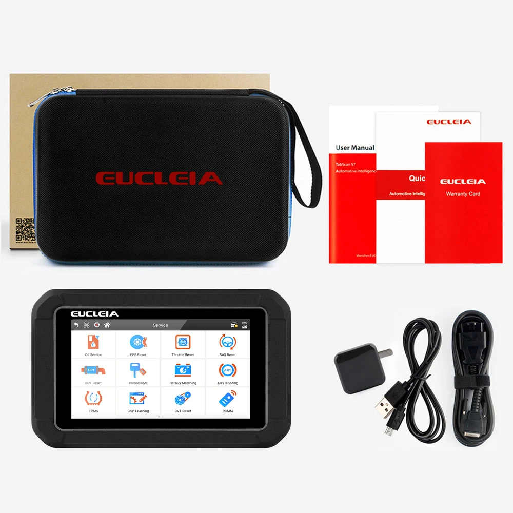 Сканер EUCLEIA S7C OBD2 сканер с полной системой EPB SRS DPF BMS IMMO Oil Reset ODB2 OBD 2 Автомобильный PK