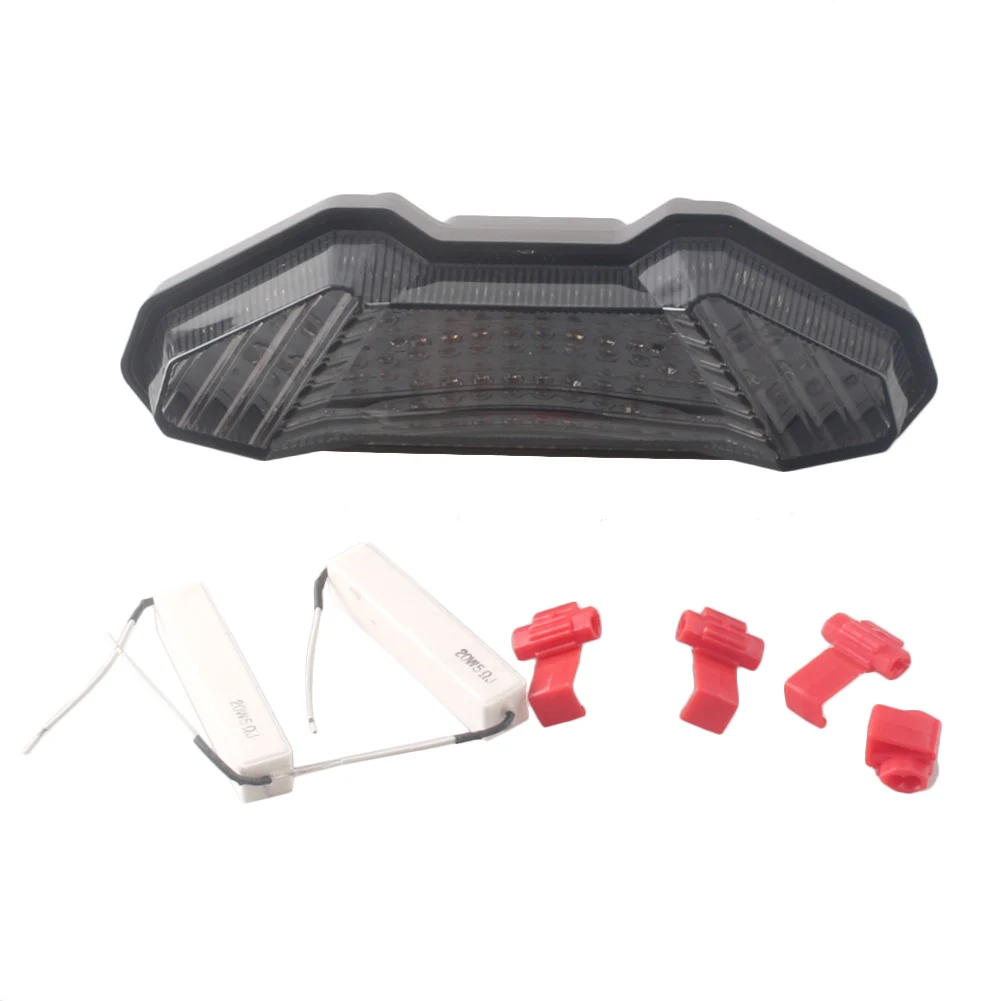 

Motorcycle Integrated LED Tail Light E-Mark Turn Signal Taillight For Yamaha FZ09 MT09 2014 FZ-09 MT-09 Smoke