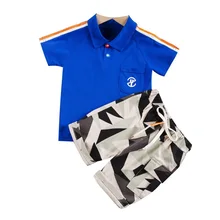 New Summer Kids Camouflage Clothes Children Boys Girls T Shirt Shorts 2Pcs/sets Baby Infant Clothing Toddler Casual Tracksuit