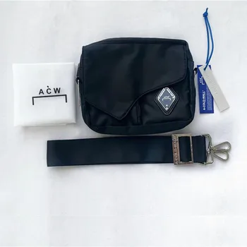 

Black A-COLD-WALL* Envelope Crossbody Bag 2020 Men Women A Cold Wall Bags Inside Textile Logo Patch 1:1 ACW Backpack Nylon