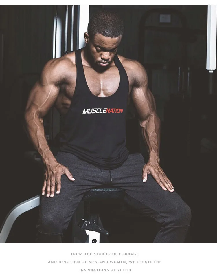 Мужской жилет для фитнеса и тренировок, свободный хлопковый жилет, Спортивный Повседневный жилет, Быстросохнущий жилет