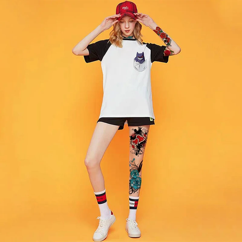 

Summer women T-shirt Gengar Is Close By Pokemon Funny Gaming Artsy Awesome Artwork Printed T shirt Tees Tops Harajuku Streetwear