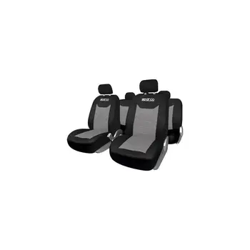

SPC1016GR-set Bk seat covers Sparco Gray