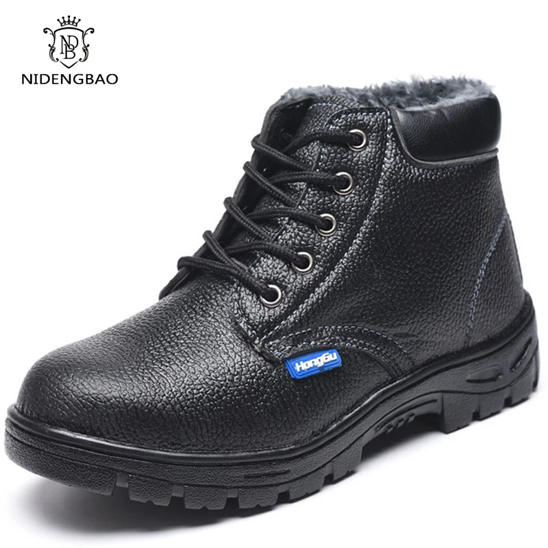 

Ankle Boots Black PU Leather Men Shoes Autumn Winter Comfortable High-top Casual Shoes 2022 Fashion Leahter Platform Boots Man