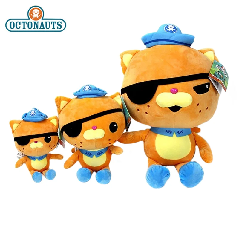 

19/30cm Octonauts Stuffed Plush Animal Toys Barnacles Kwazii Tweak Peso Dashi Cartoon Soft Birthday Gift Kid Christmas Girl Toy