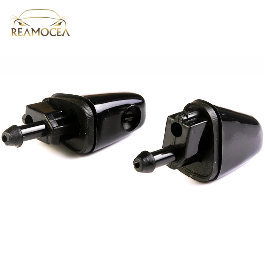 

Reamocea 1Pair ABS Black Car Front Headlight Washer Spray Nozzle Jet Wiper For Mazda 6 M6 GG1 2003 2004 2005 2006 2007 2008