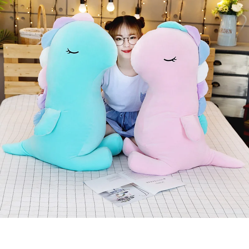 New Large Dinosaur Animal Stuffed Girl Children's Sofa Pillow Cushion Home Decoration Doll Toy Kids Gift