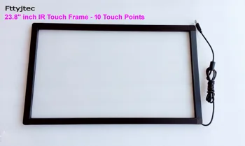 

Free shipping! Fttyjtec 23.8 Inches 10 Touch Points 16:9 Ratio IR Touch Frame Panel Plug & Play (with Glass)