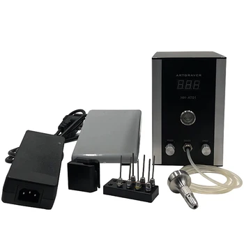 Cheap Newest ARTgraver Jewelry Engraving Machine With 6pcs Knives Pneumatic Graver Machine