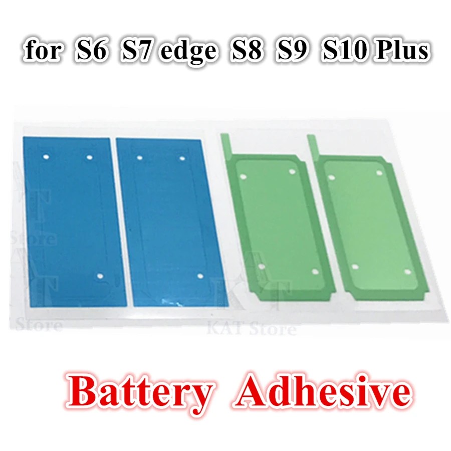 

100 PCS Battery Adhesive Tape Sticker for Samsung Galaxy S6 S7 Edge S8 S9 S10 Plus S10E Battery Adhesive Glue Tape Stickers