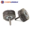 50mm Steel Wire Wheel Brush 1/4" Shank Dremel Rotary Tool for Mini Drill Dremel Metal Rust Removal Polishing 1/2/5Pcs 1