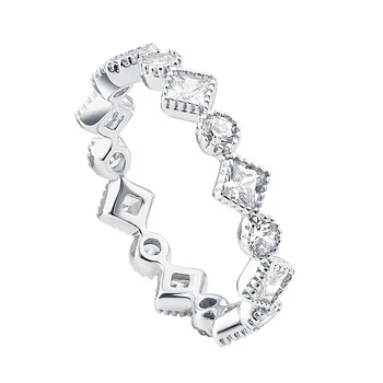 

TL-266 S925 Sterling Silver Ring Ladies European and American Temperament Finger Ring Fashion Tail Ring Fresh Accessories