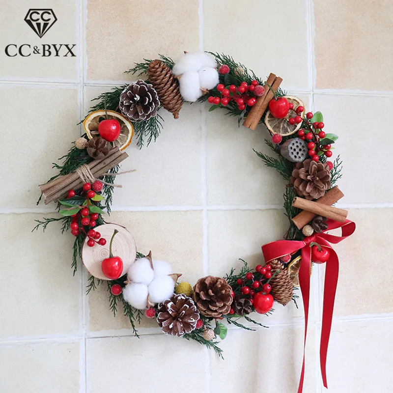 CC Christmas Decoration Flower Crown Tiara For Children 100% Handmade Wreath Fashion Jewelry Gifts Forest Style Garland mq071 | Украшения и