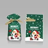 10pcs Santa Gift Bag Candy Bag Snowflake Crisp Drawstring Bag Merry Christmas Decorations for Home New Year 2022 Noel Presents ► Photo 3/6