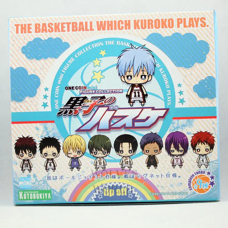 CapitaMall Toy аниме модель 9-Cute Kuroko's Баскетбол в штучной упаковке изысканный кран машина Гараж Комплект