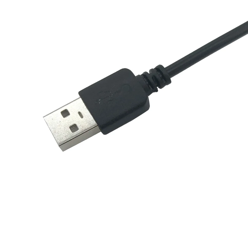 Угловой кабель-Переходник USB в DC штекер кабель питания 5В 2A USB 2,0 переменного тока в постоянный 5,5X2,5 мм блок питания шнур 3ft 1 м