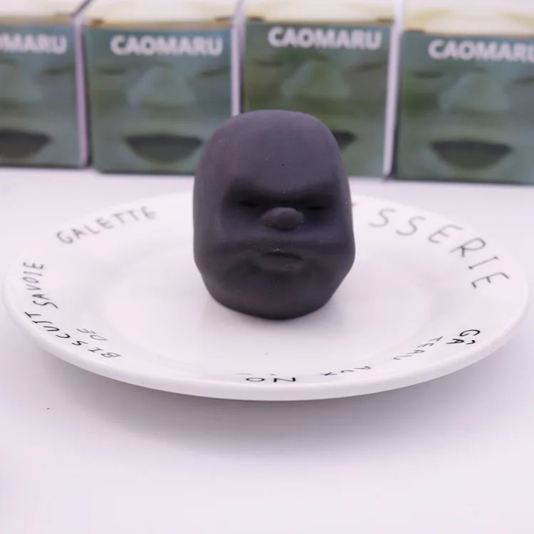 Новинка, каомару, антистрессовая кукла, игрушки для детей, взрослых, мягкая, липкая, звук, снятие стресса, забавный, анти-стресс, детский подарок
